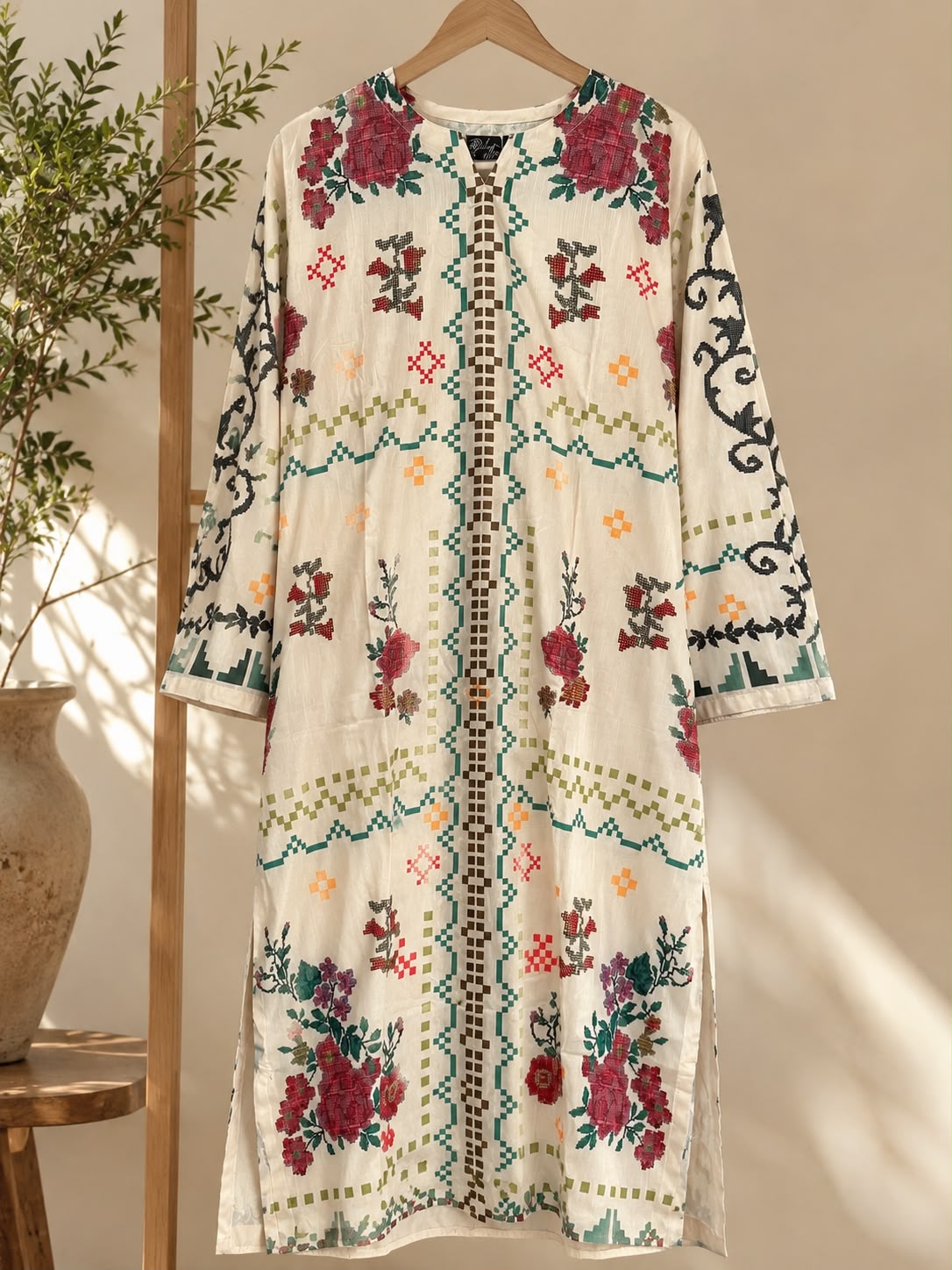 Bloom Heritage Lawn Kaftan