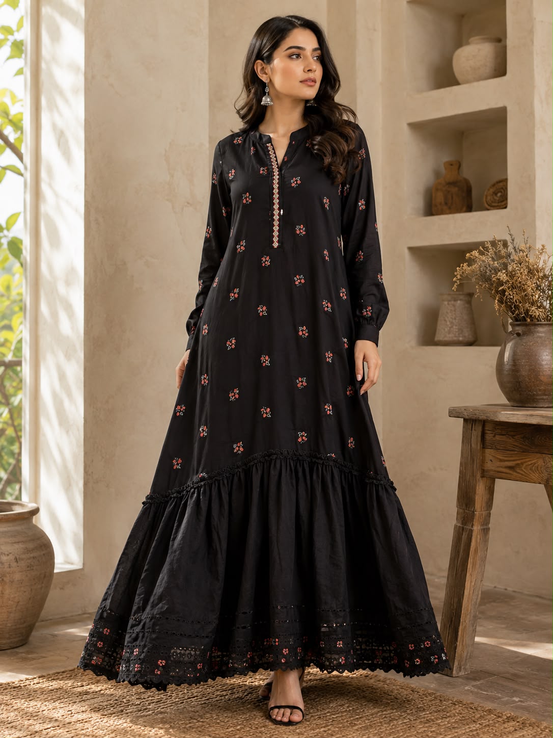 Midnight Bloom Maxi