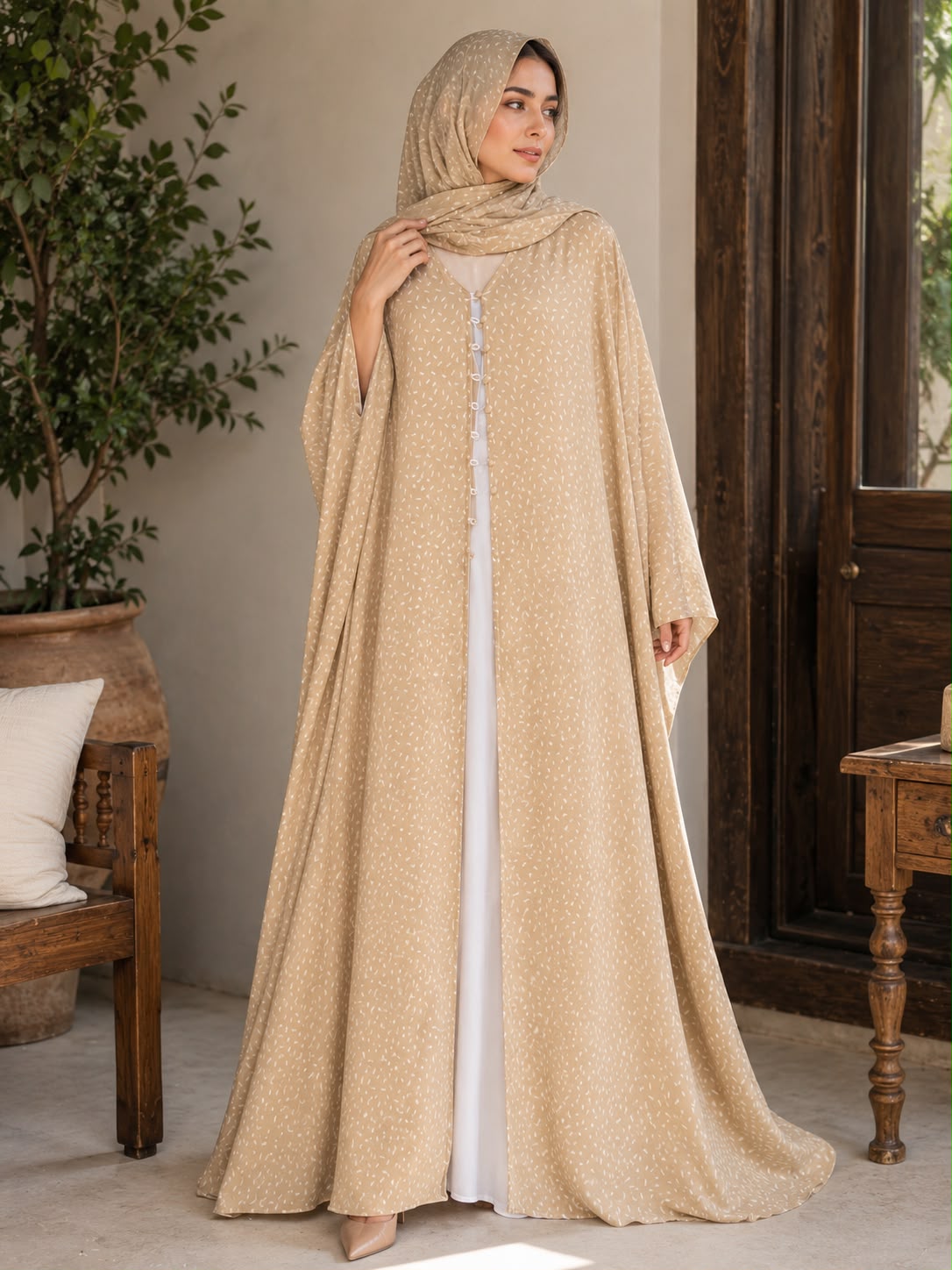 Sandstone Grace Abaya