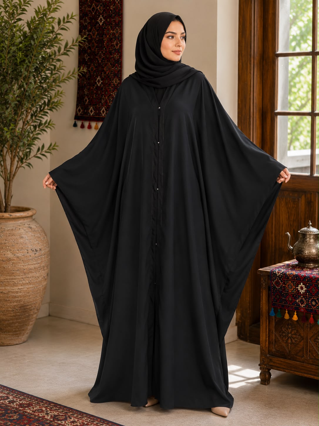 Classic Butterfly Abaya