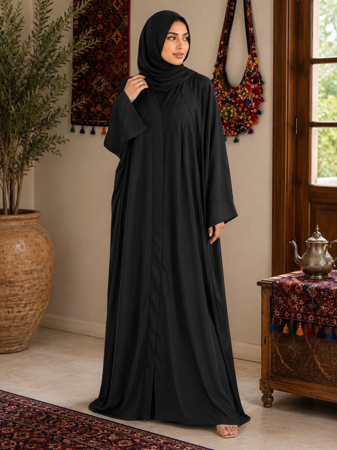 Noir Grace Abaya