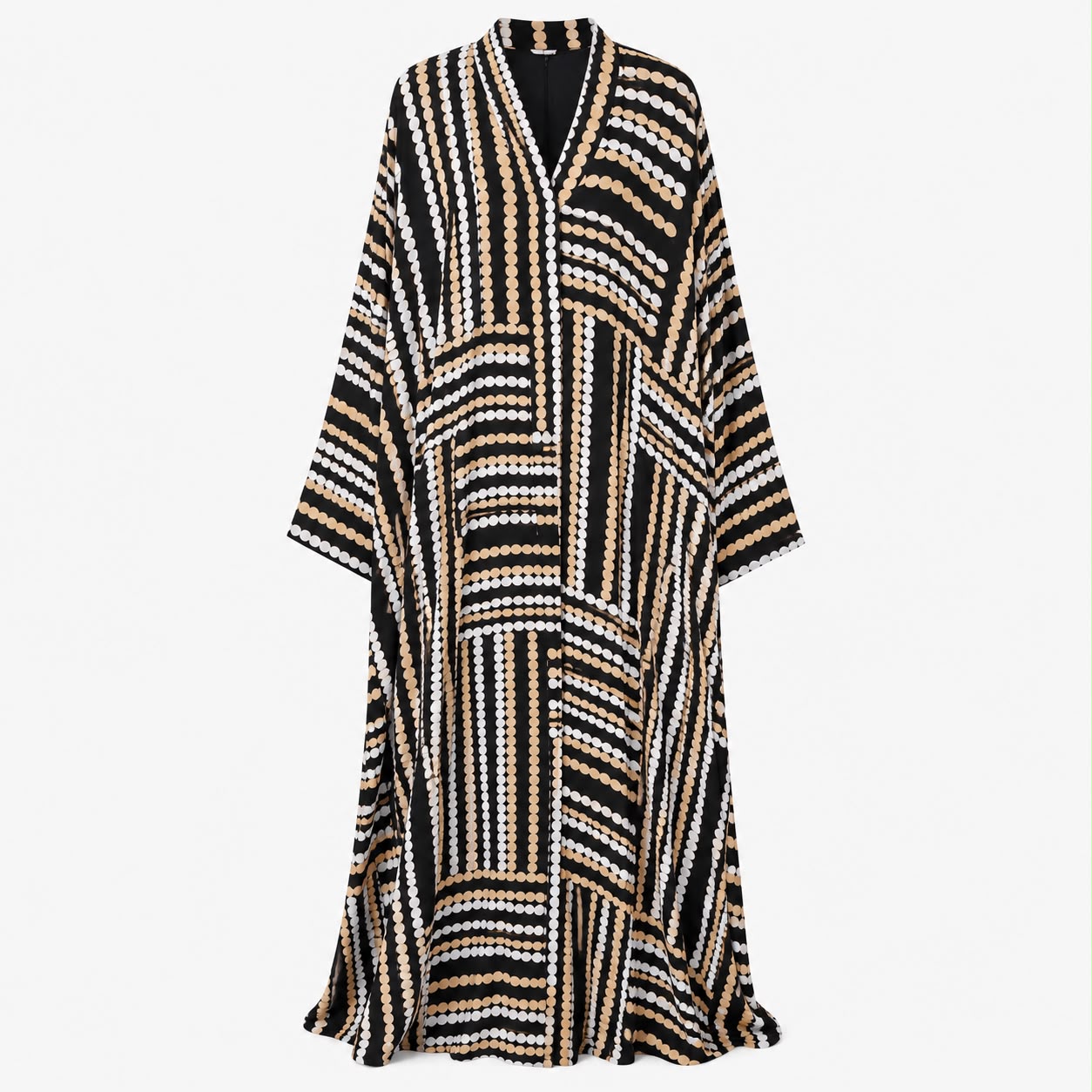 Geometric Luxe Abaya