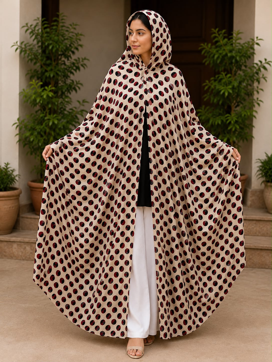 Abaya Style Chaadar – Printed Edition