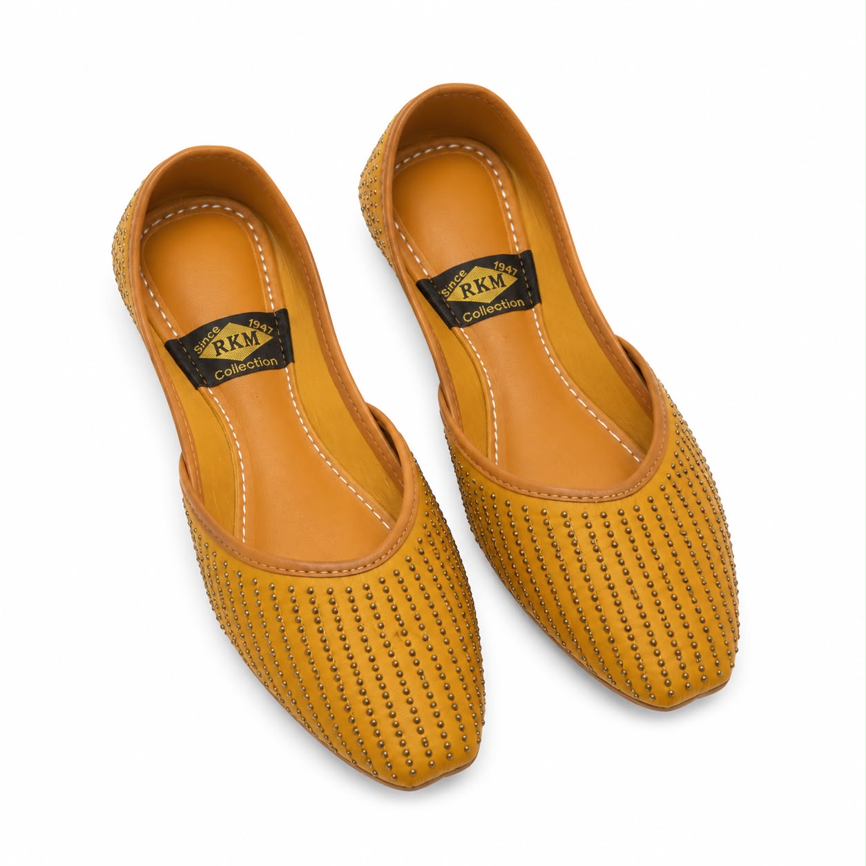 Classic Mustard Yellow Khussa