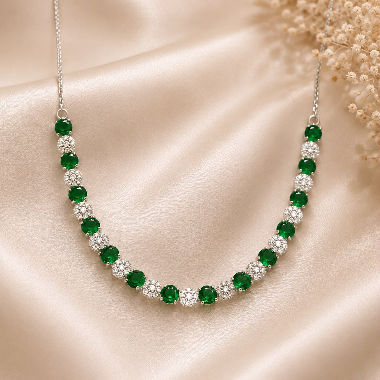 Emerald Allure Jewelry Set