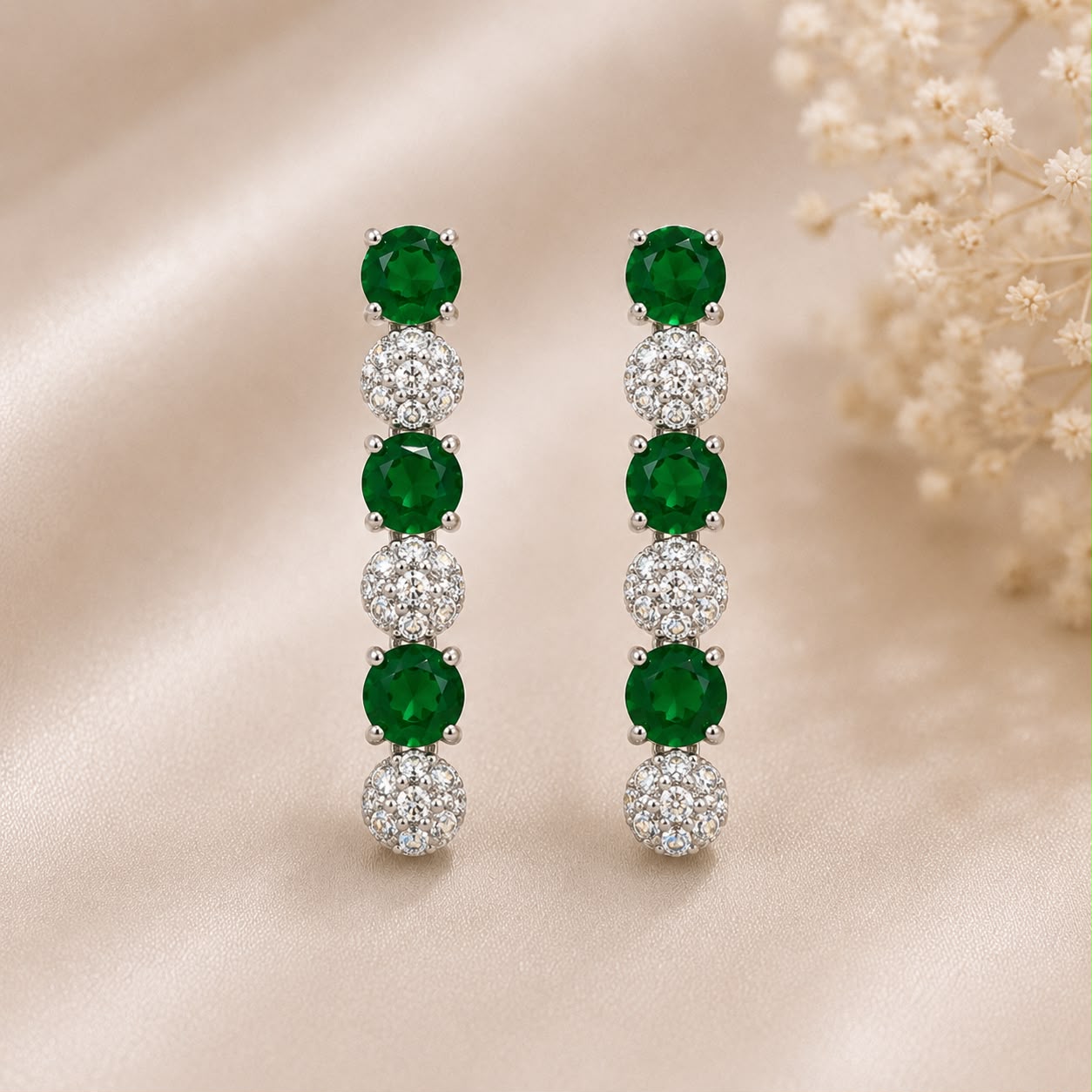 Emerald Allure Jewelry Set