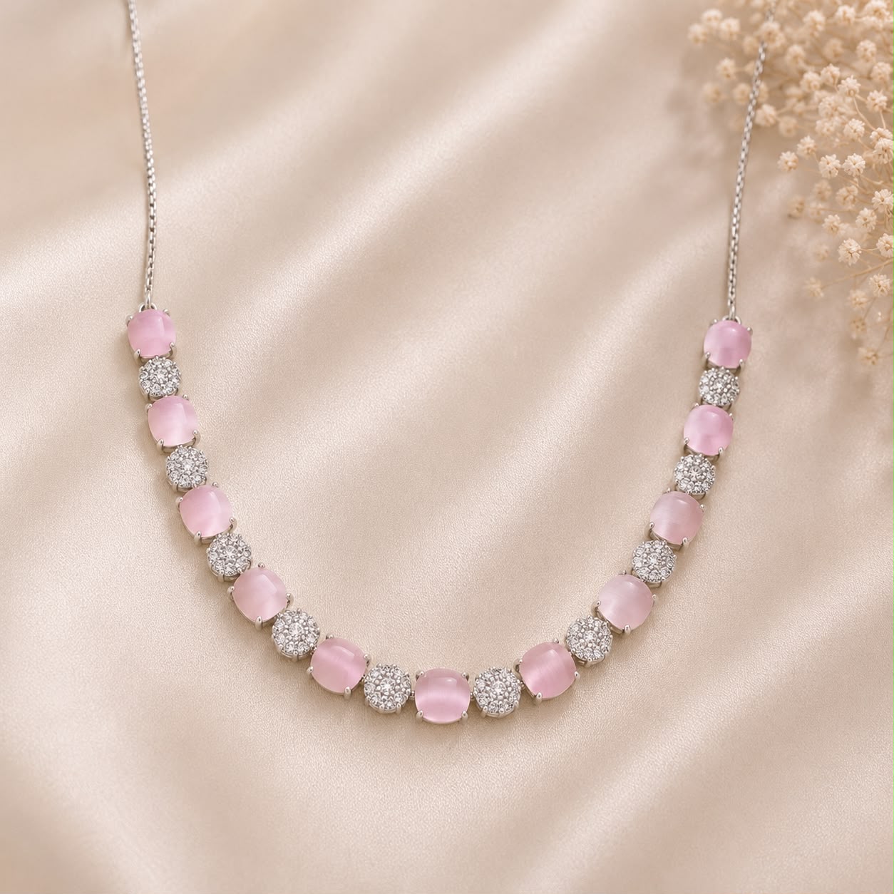 Blush Radiance Zircon Drop Set