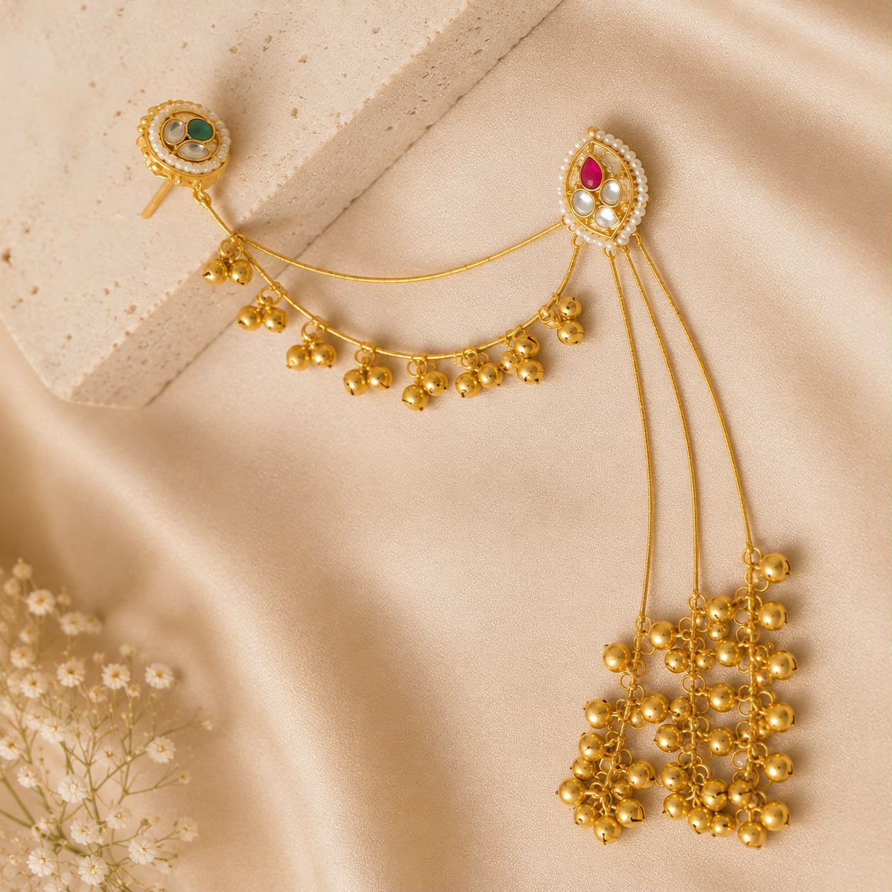 Kashmiri Saharay Earrings
