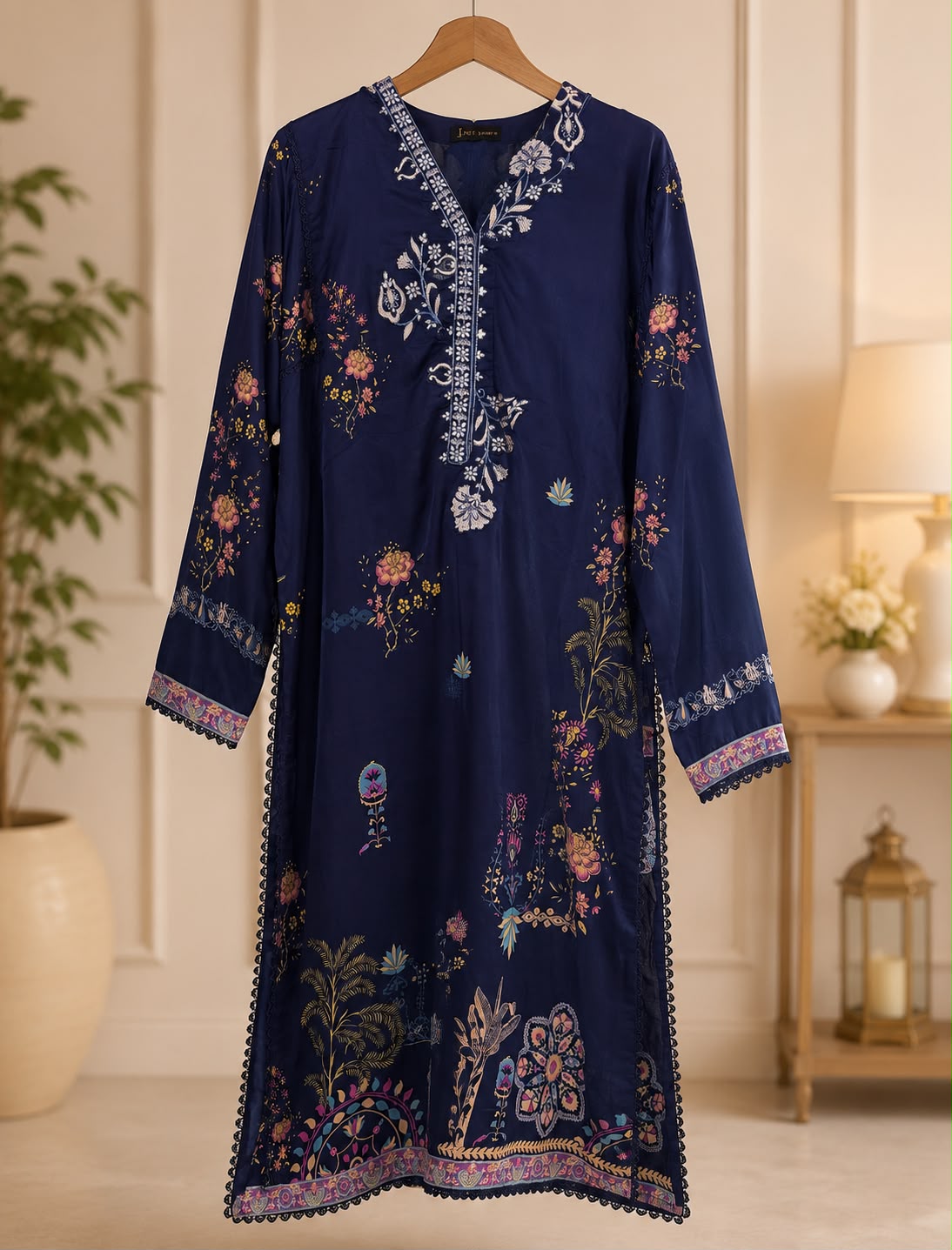 Midnight Bloom 3 piece - Junaid Jamshed