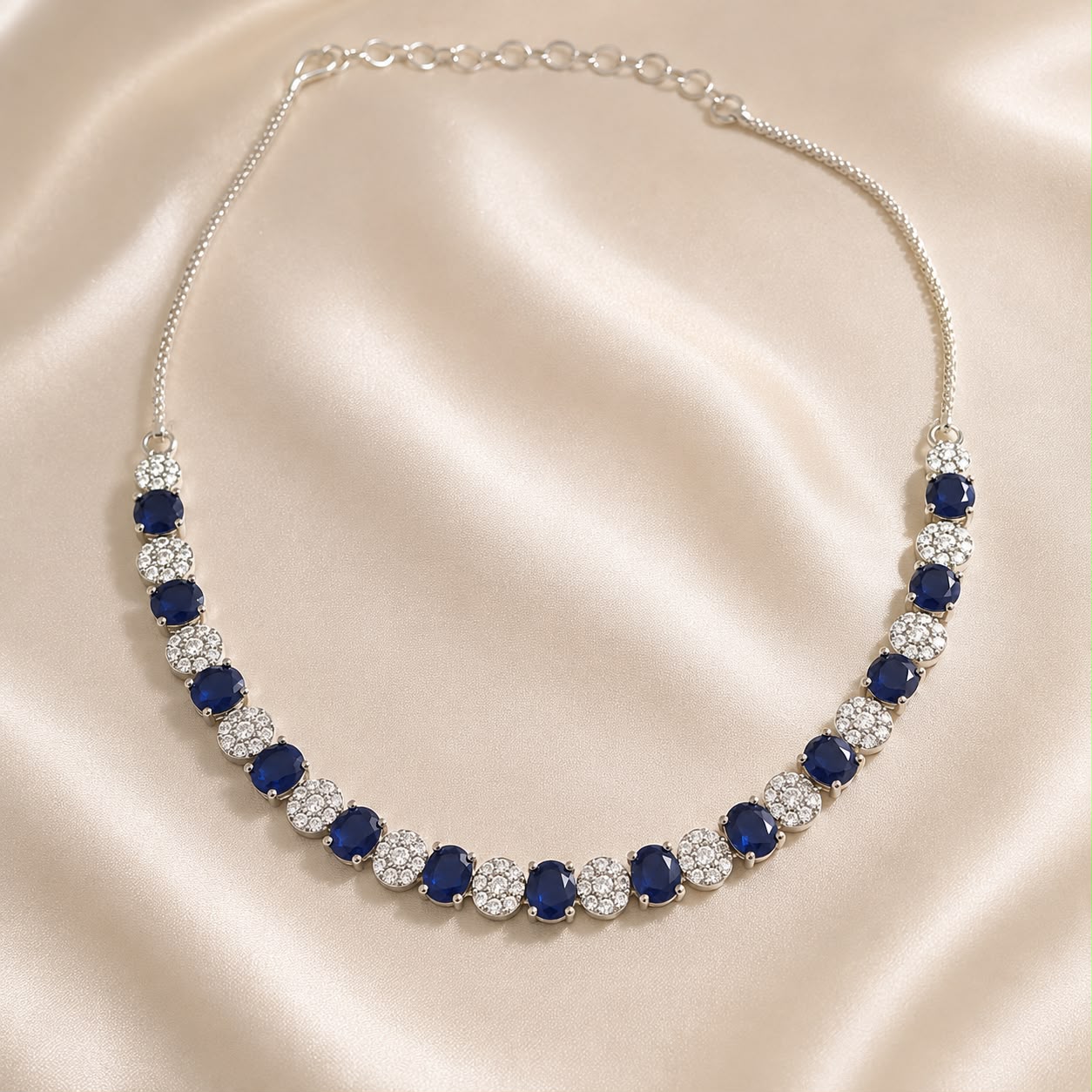 Midnight Zircon Elegance Jewelry Set