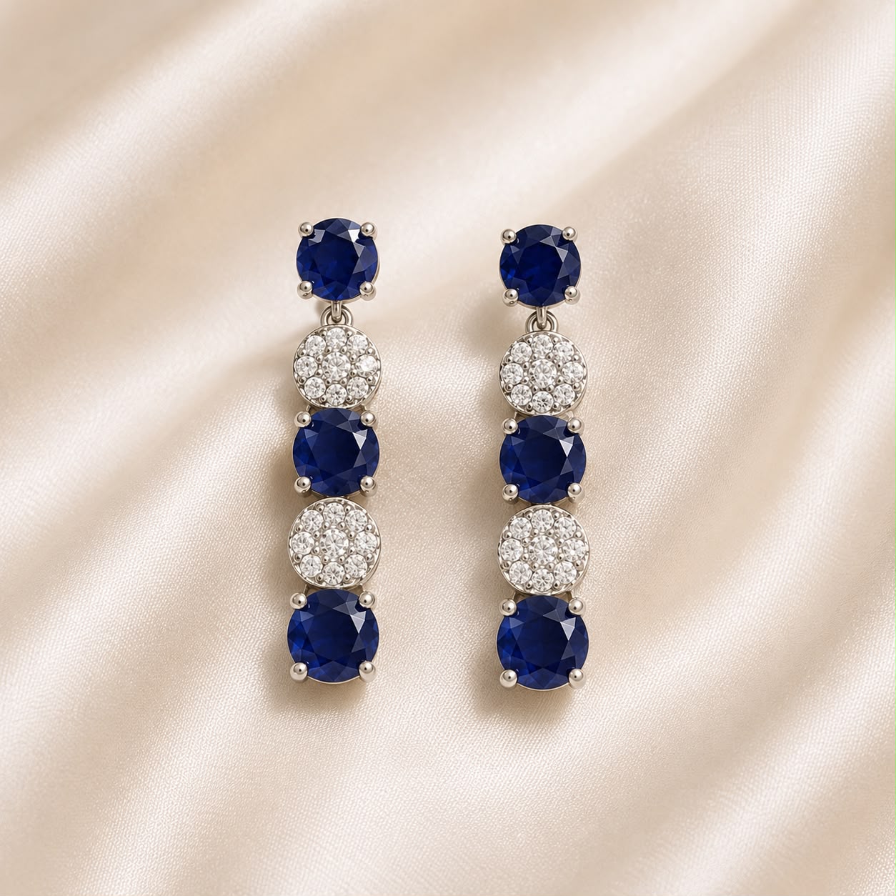 Midnight Zircon Elegance Jewelry Set