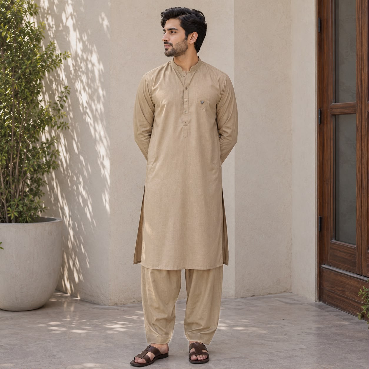 Sandstone Classic Lawn Cotton Shalwar Kameez