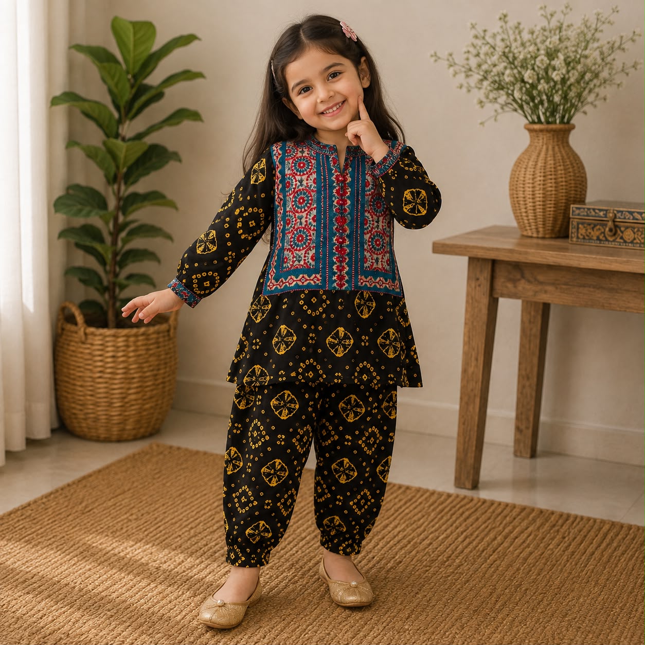 Ajrak Charm Kids 2-Piece Set