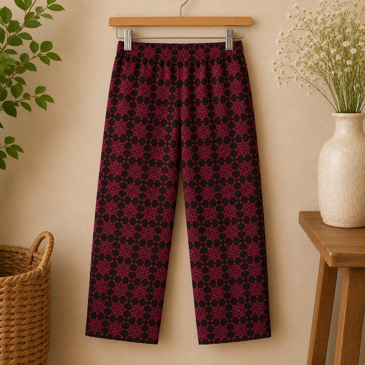 Maroon Heritage Kids 2-Piece Set