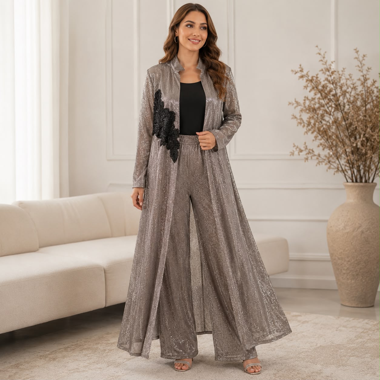 Silver Noir 3-Piece Set