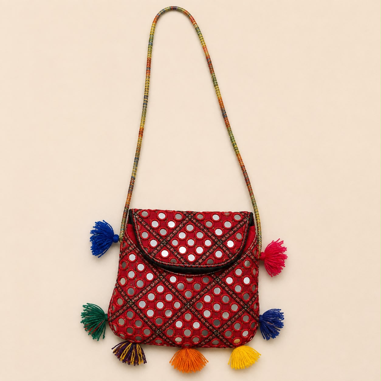 Gulnaar Mirror Heritage Bag