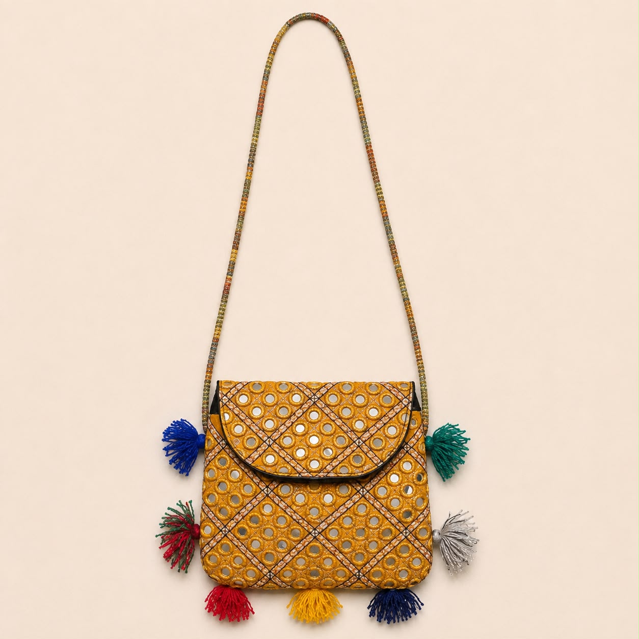 Zareen Mirror Heritage Bag