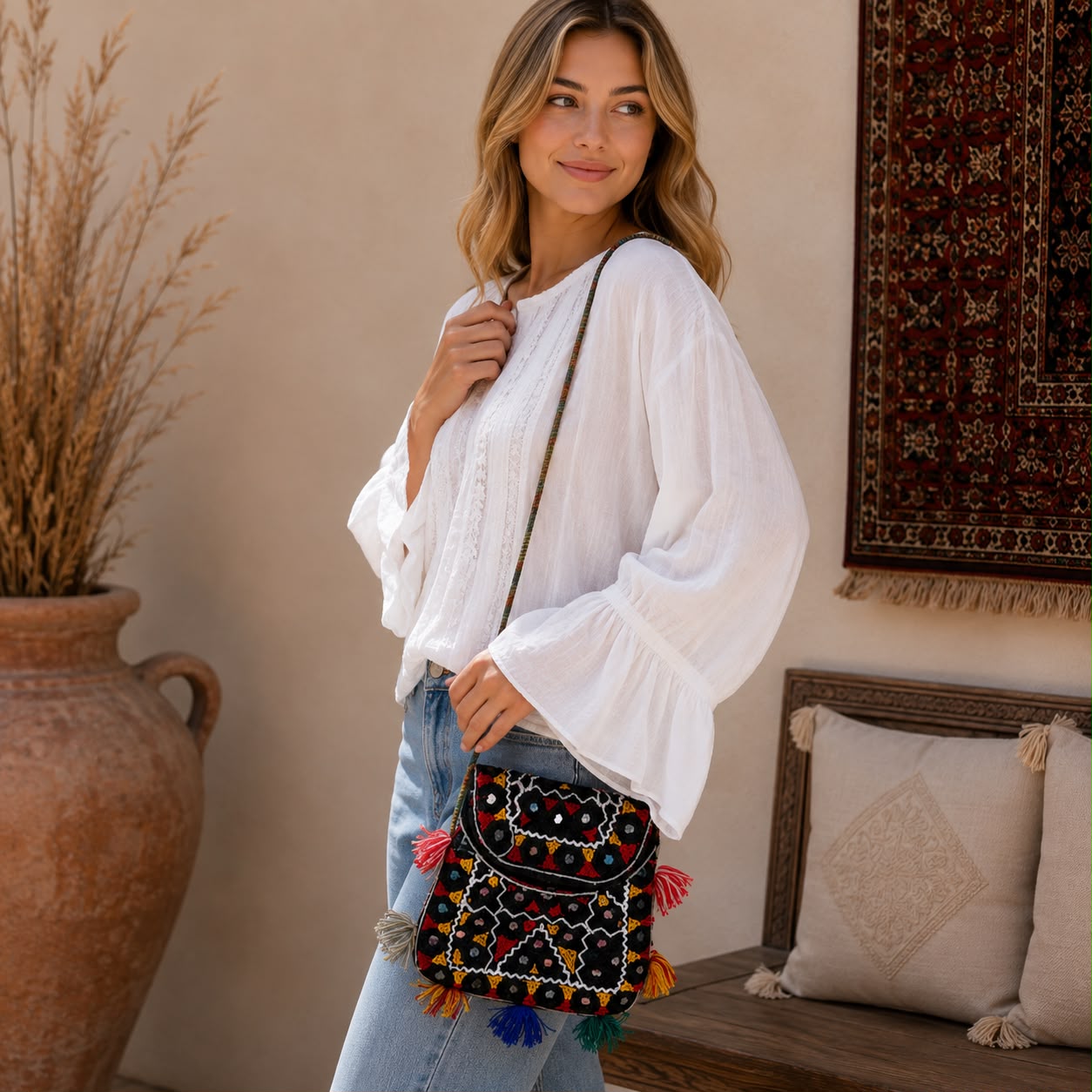 Roshni Folk Heritage Bag