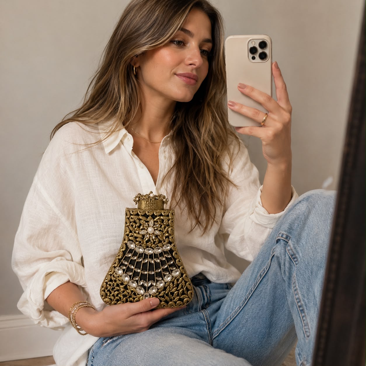 Noor Heritage clutch