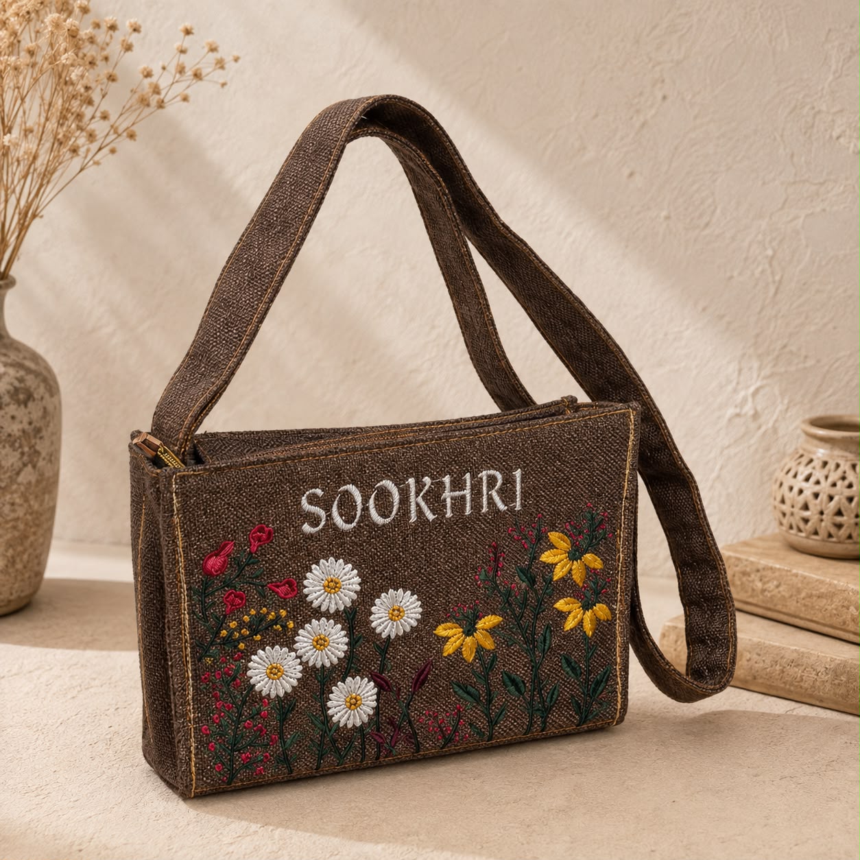 Sookhri Wildflower Heritage Bag