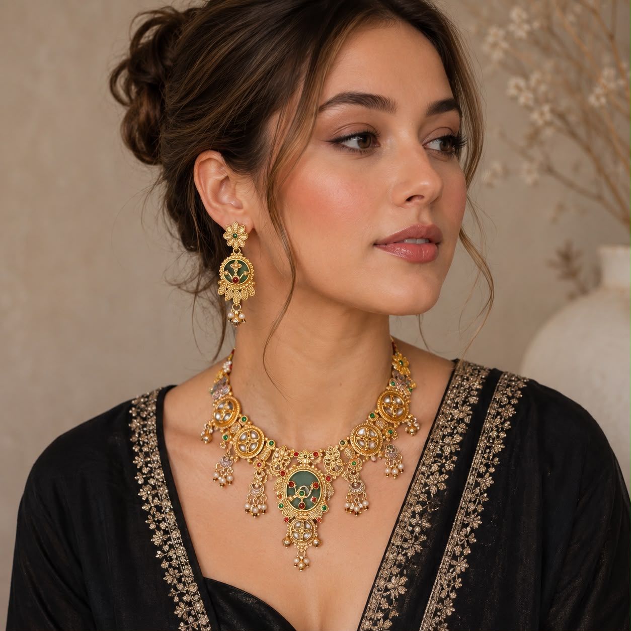 Meher Heritage Choker Set