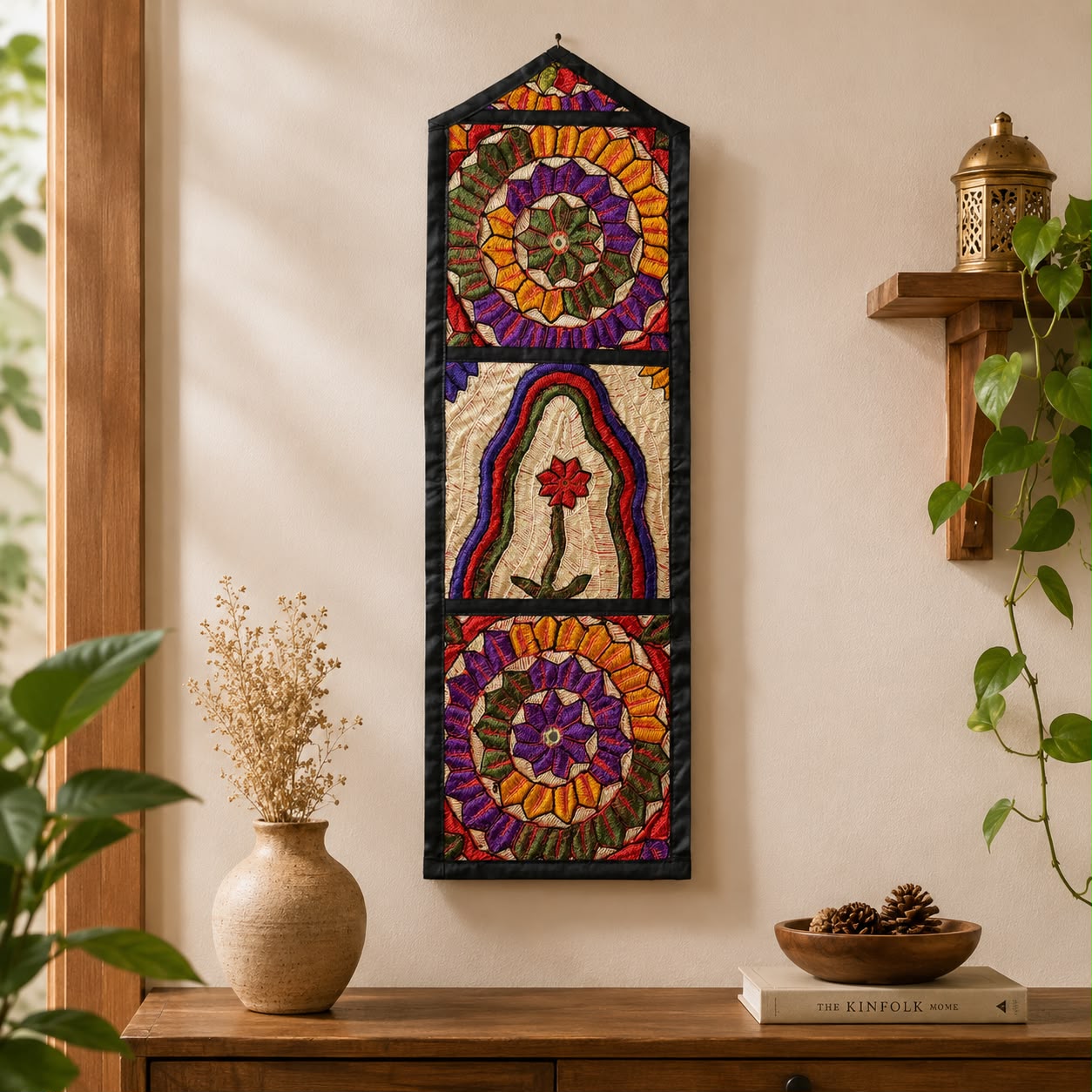 Mosaic Bloom Wall Organizer
