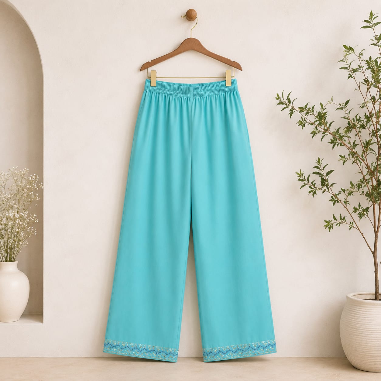 Zellbury embroidered 2-piece lawn suit