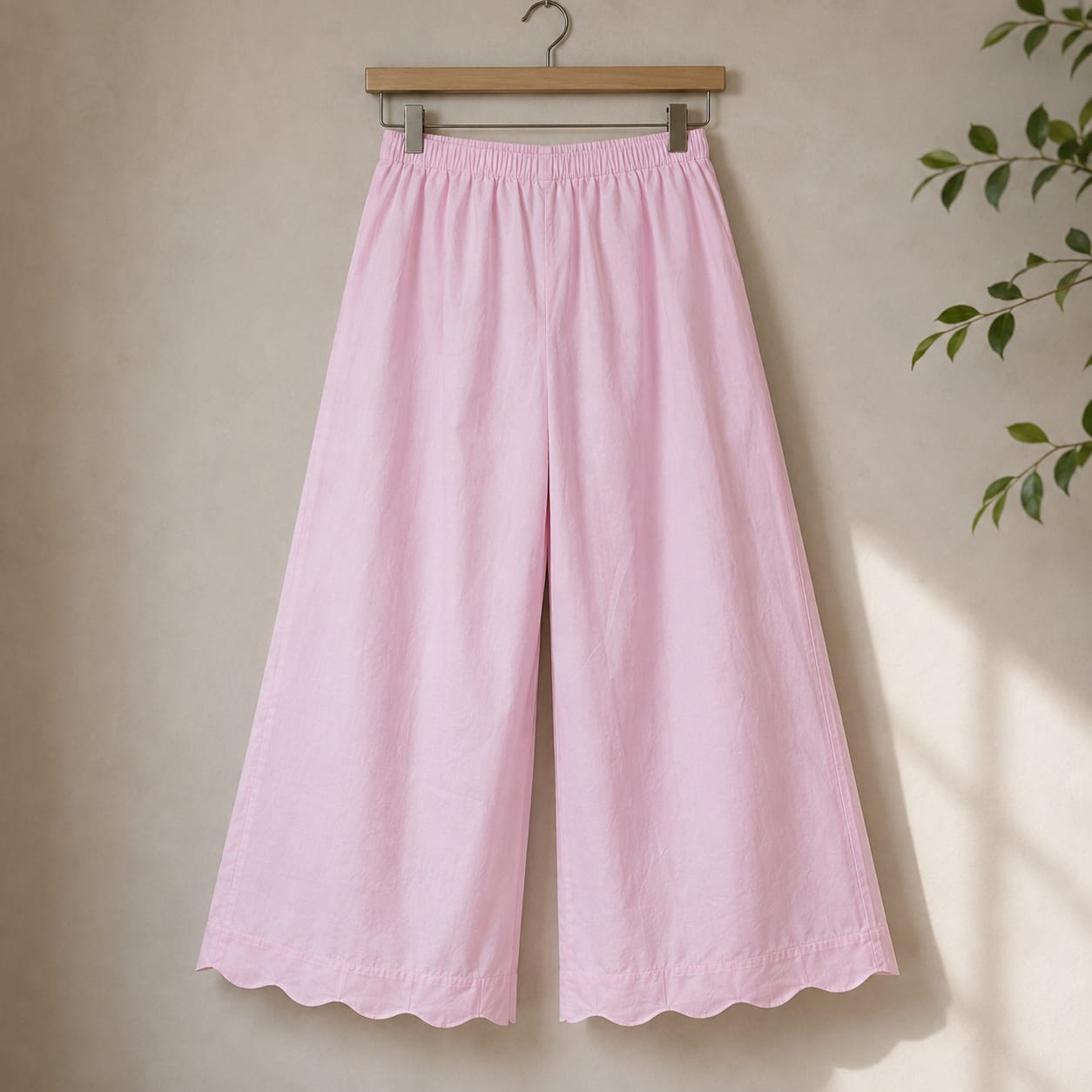 Asim Jofa Pink Cotton Dobby 2-Piece Set