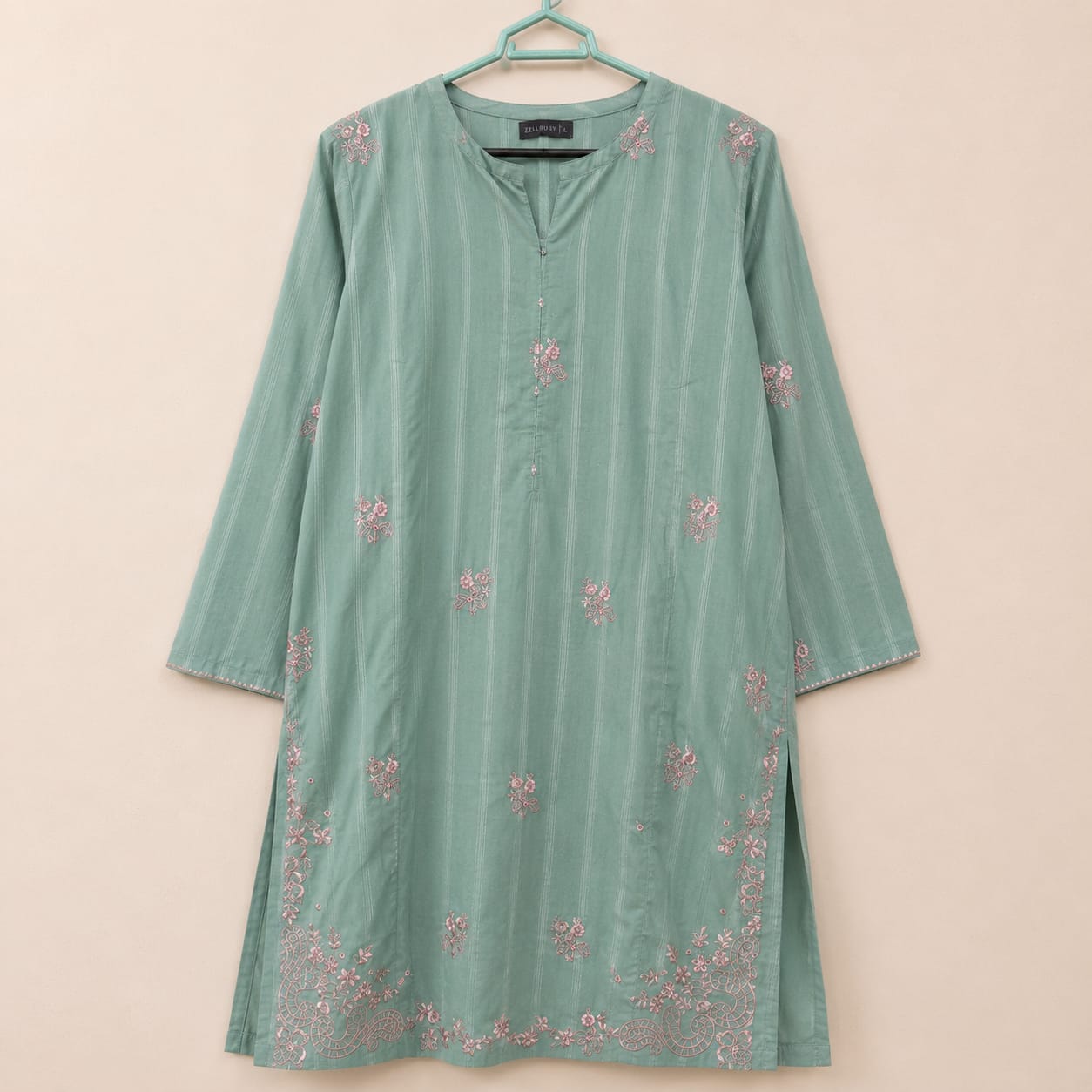 Zellbury Embroidered Textured Lawn 2-Piece Set