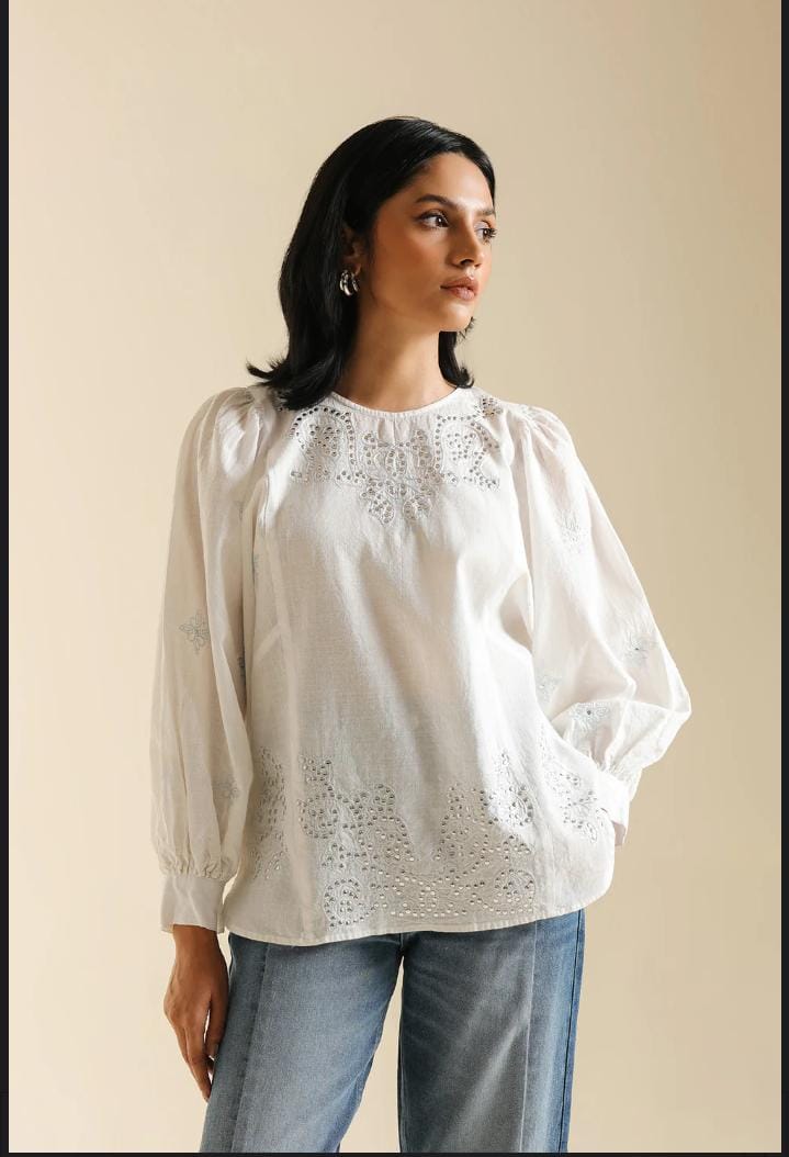 ETHNC Lemon Icing Relaxed-Fit Top