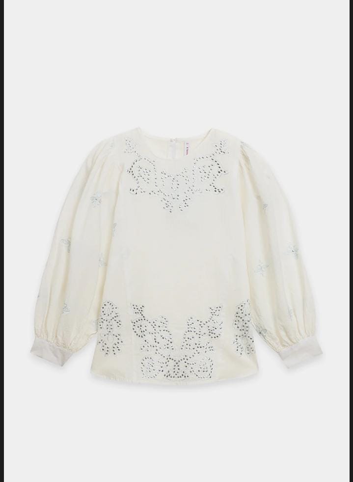 ETHNC Lemon Icing Relaxed-Fit Top