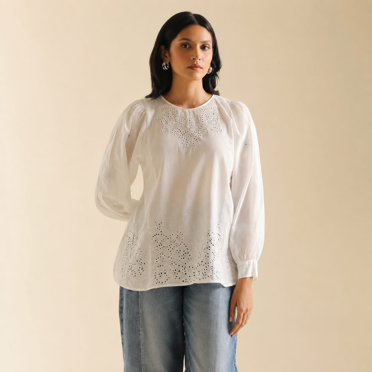ETHNC Lemon Icing Relaxed-Fit Top