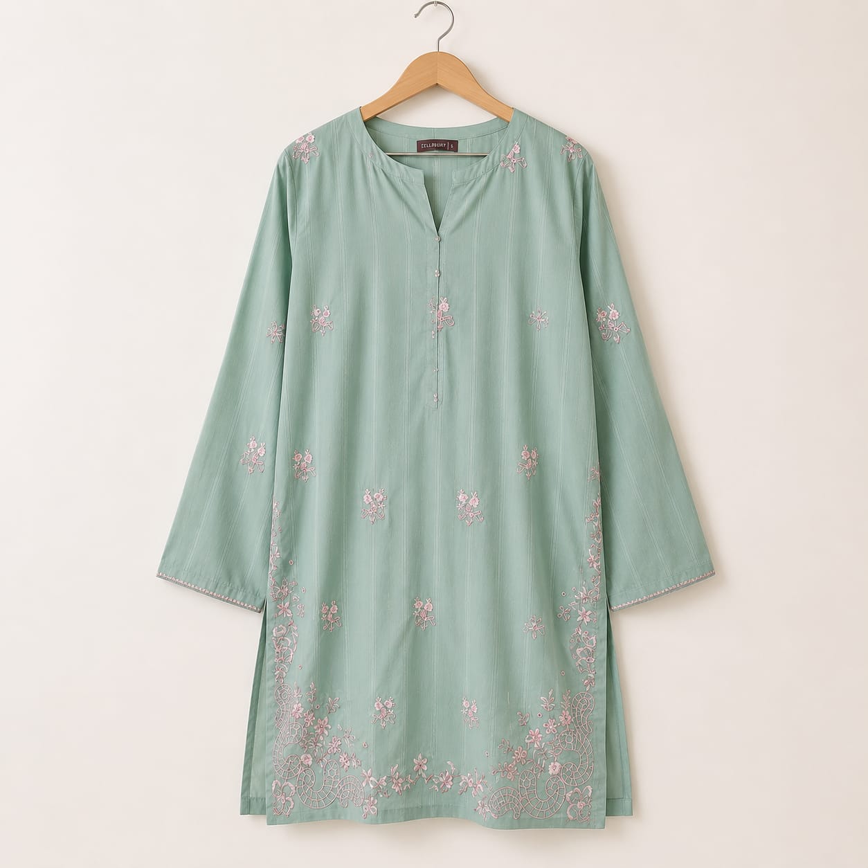 Zellbury Embroidered 2-Piece Suit