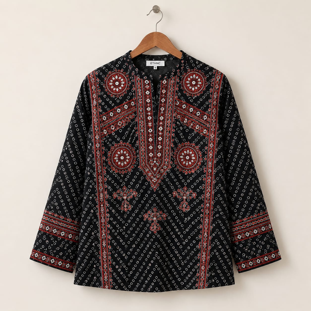 ETHNC Short-Length Baggy Shirt