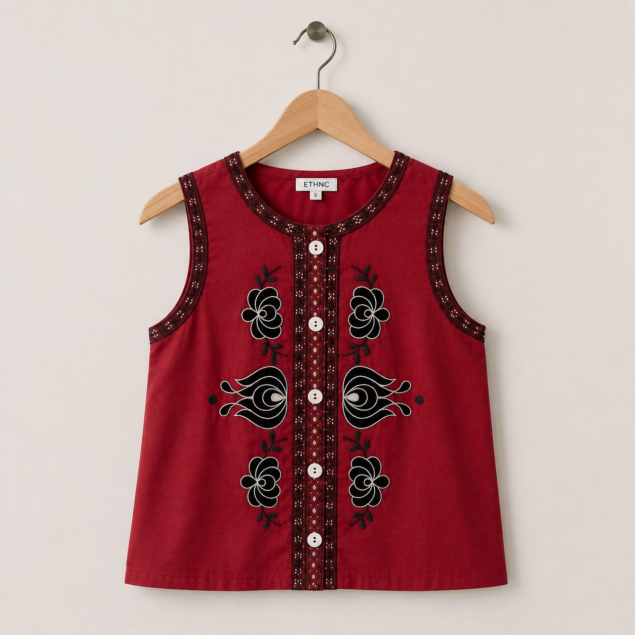 ETHNC Embroidered Waistcoat &amp; Trouser 2-Piece Set