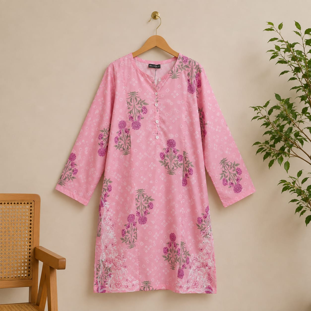 Zellbury Printed Lawn Shirt