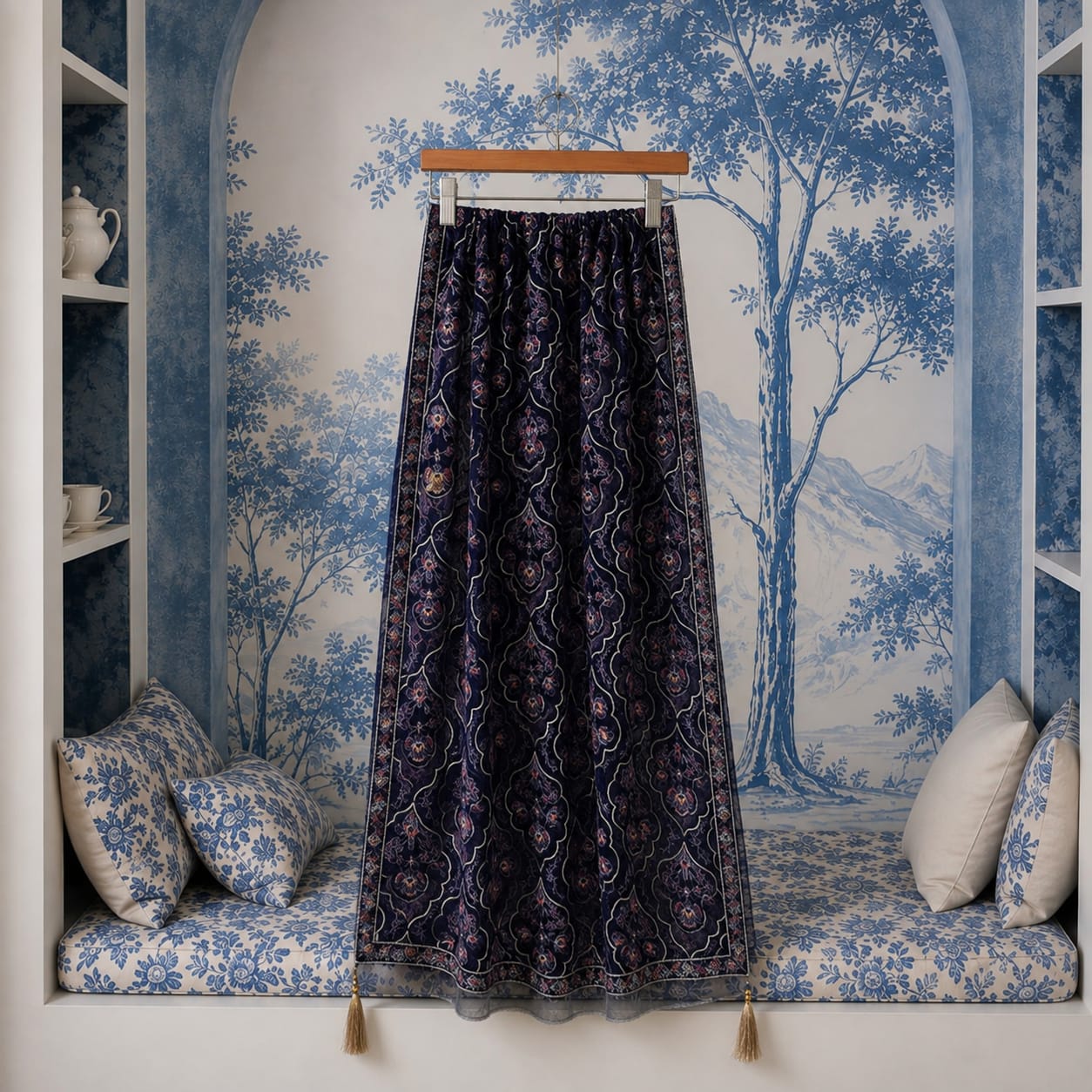 Desi Bazar 3-Piece Velvet Suit