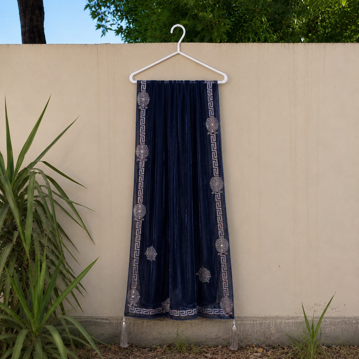 Desi Bazaar Micro Velvet 3-Piece Suit
