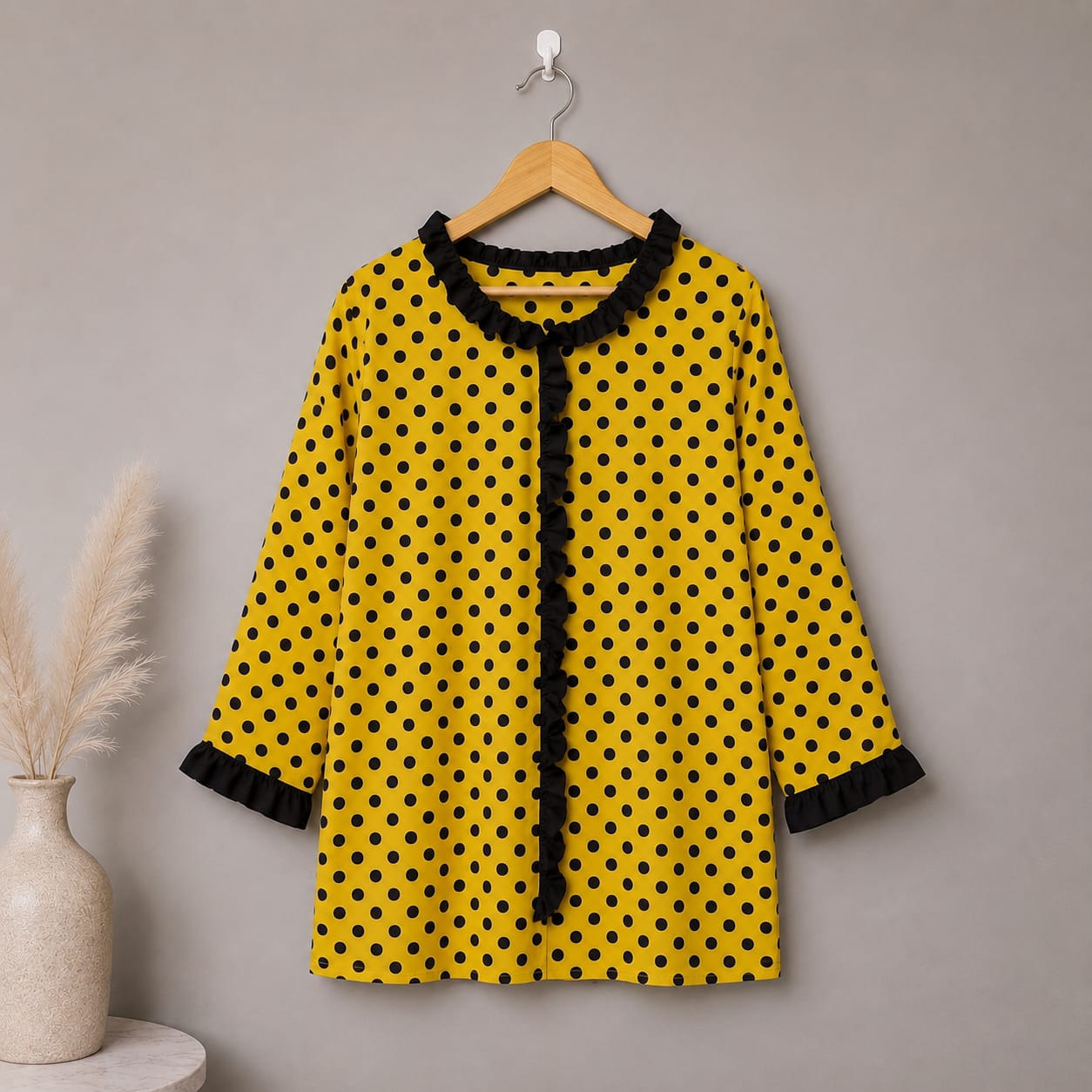 Desi Bazaar Polka Dot Shirt