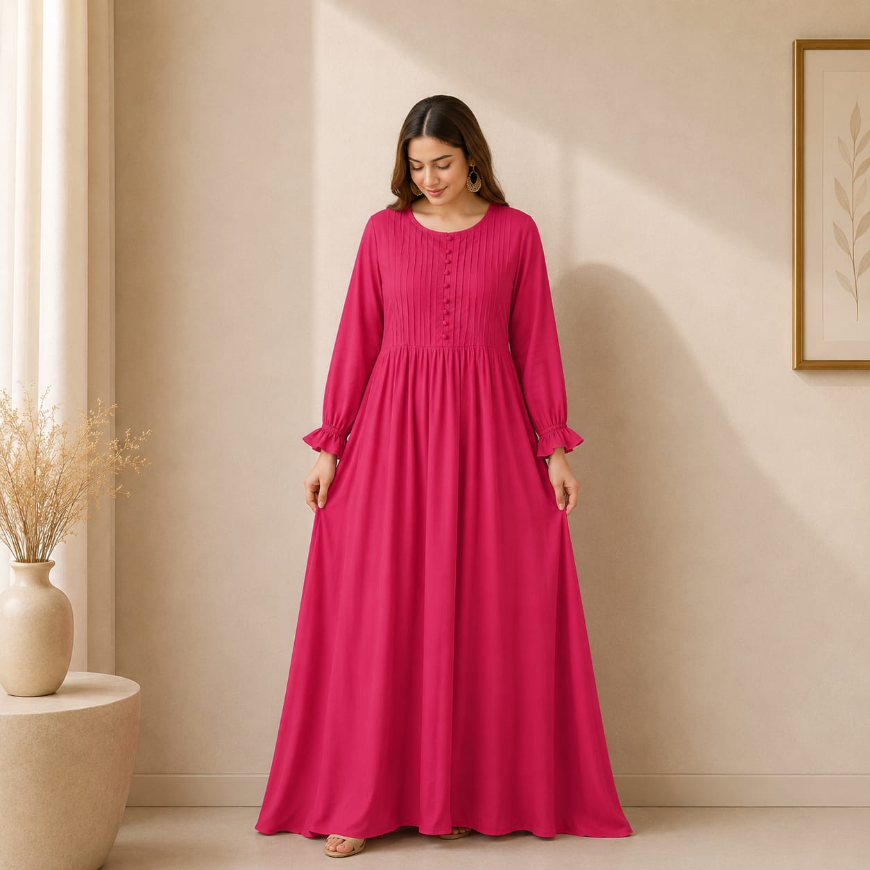 Desi Bazaar Marina Long Maxi Dress