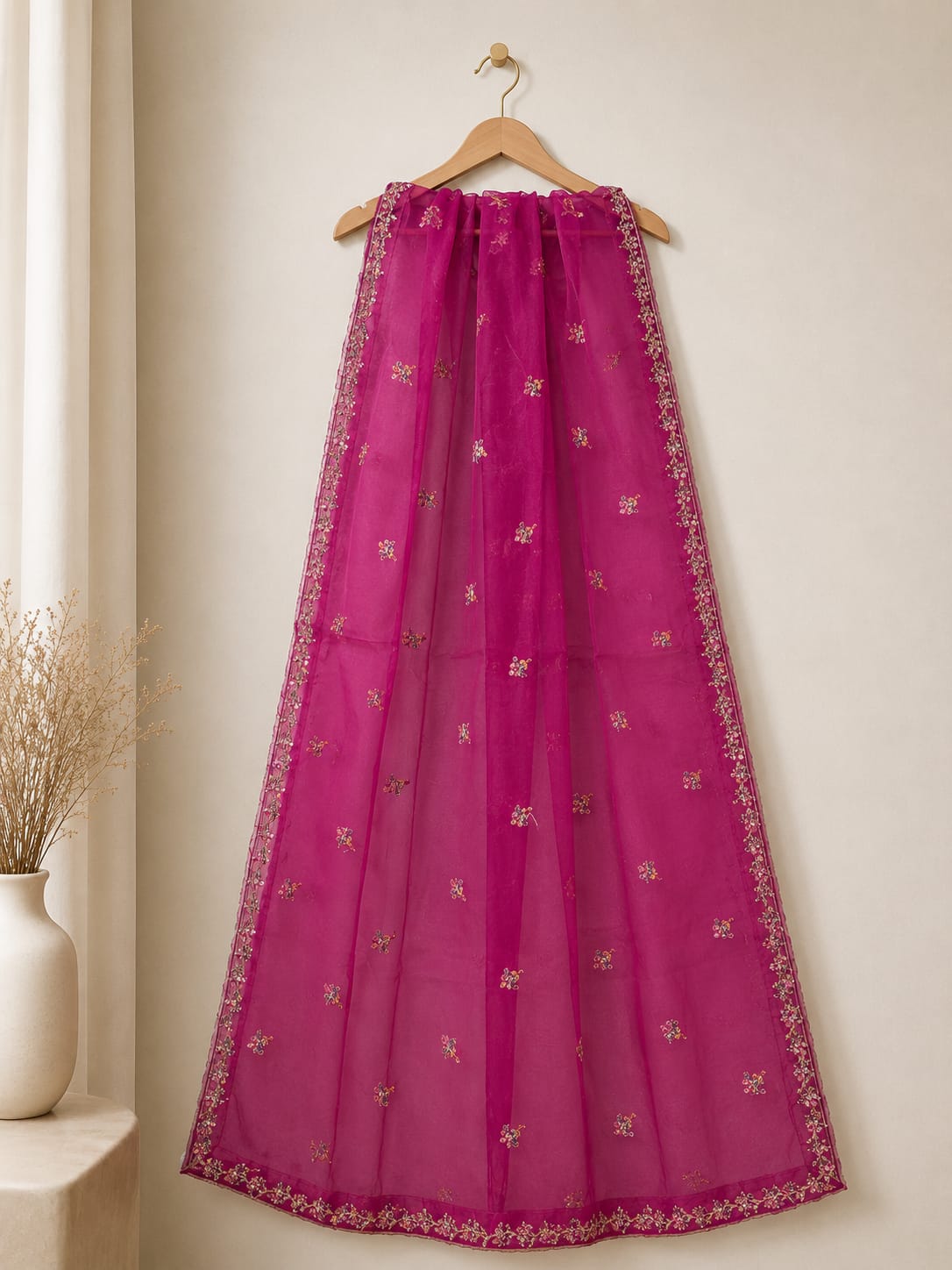 Gulnaar Gold 3-Piece Formal Dress