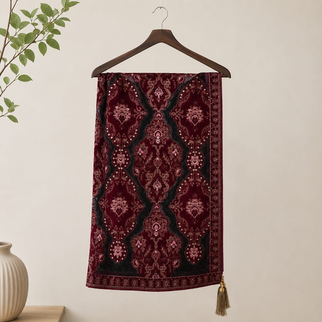 Desi Bazar 3-Piece Velvet Suit