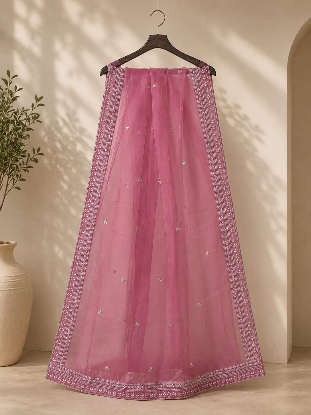 Keserya 3-Piece Embroidered Maxi Set